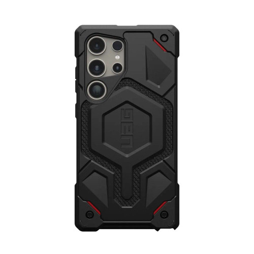 ( UAG ) Urban Armor Gear Monarch puzdro pre SAMSUNG S24 ULTRA 5G kevlar čierne