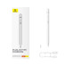 BASEUS aktívne univerzálne kapacitné pero kompatibilné s iPadom + kábel USB A na typ C 130 mAh Smooth Writing 2 Lite P80015806211-01/BS-PS027 biela