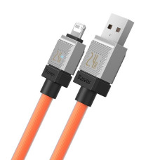 BASEUS kábel USB A na Lightning 2,4A Coolplay CAKW000507 2 m oranžový
