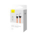 BASEUS kábel USB A na Lightning 2,4A Coolplay CAKW000507 2 m oranžový