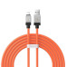 BASEUS kábel USB A na Lightning 2,4A Coolplay CAKW000507 2 m oranžový