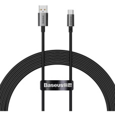 BASEUS kábel USB A na typ C PD 6A 100W P10320102114-02 2 m čierny