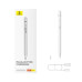 BASEUSactive univerzálne kapacitné pero kompatibilné s iPadom + kábel USB A na Lightning 130 mAh Smooth Writing 2 Lite P80015806211-03/BS-PS028 biela