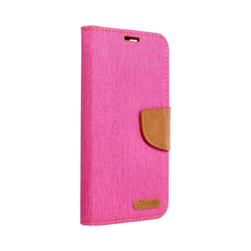 CANVAS Puzdro na knihy pre SAMSUNG S24 Ultra pink