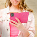 CANVAS Puzdro na knihy pre SAMSUNG S24 Ultra pink