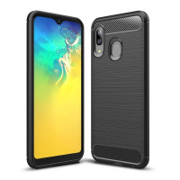 CARBON puzdro pre SAMSUNG Galaxy A20E čierne