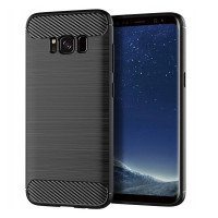 CARBON puzdro pre SAMSUNG S8 čierne