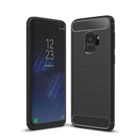 CARBON puzdro pre SAMSUNG S9 Plus čierne