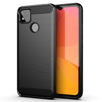 CARBON puzdro pre XIAOMI Redmi 9C čierne