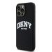 DKNY puzdro pre IPHONE 13 Pro Max kompatibilné s MagSafe DKHMP13XSNYACH (DKNY HC MagSafe Silicone W/White Arch Logo) čierne