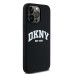 DKNY puzdro pre IPHONE 13 Pro Max kompatibilné s MagSafe DKHMP13XSNYACH (DKNY HC MagSafe Silicone W/White Arch Logo) čierne