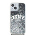 DKNY puzdro pre IPHONE 14 DKHCP14SLBNAEK (DKNY HC Liquid Glitters W/Arch Logo) čierne