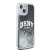 DKNY puzdro pre IPHONE 14 DKHCP14SLBNAEK (DKNY HC Liquid Glitters W/Arch Logo) čierne