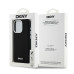 DKNY puzdro pre IPHONE 14 Pro kompatibilné s MagSafe DKHMP14LSMCHLK (DKNY HC MagSafe Silicone W/Horizontal Metal Logo) čierne