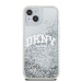 DKNY puzdro pre IPHONE 15 DKHCP15SLBNAET (DKNY HC Liquid Glitters W/Arch Logo) white