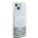 DKNY puzdro pre IPHONE 15 DKHCP15SLBNAET (DKNY HC Liquid Glitters W/Arch Logo) white