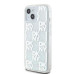 DKNY puzdro pre IPHONE 15 DKHCP15SLCPEPT (DKNY HC Liquid Glitters W/Checkered Pattern) white