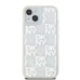 DKNY puzdro pre IPHONE 15 DKHCP15SLCPEPT (DKNY HC Liquid Glitters W/Checkered Pattern) white