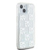 DKNY puzdro pre IPHONE 15 DKHCP15SLCPEPT (DKNY HC Liquid Glitters W/Checkered Pattern) white