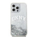 DKNY puzdro pre IPHONE 15 Pro DKHCP15LLBNAET (DKNY HC Liquid Glitters W/Arch Logo) white