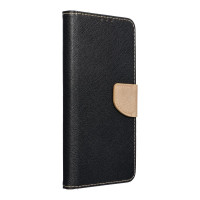 FANCY Book puzdro pre SAMSUNG A35 black / gold