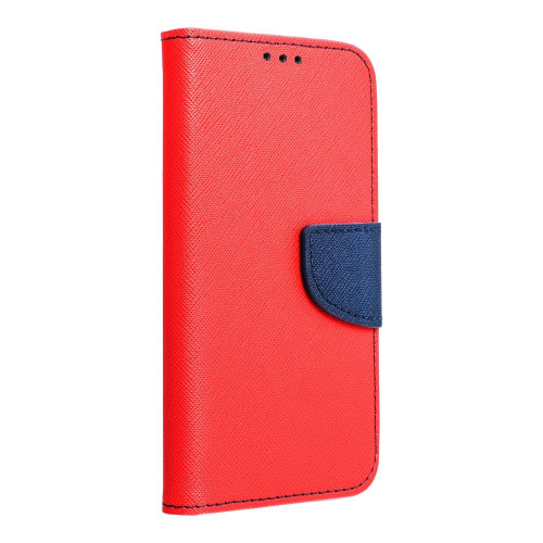 FANCY Knižkové puzdro pre SAMSUNG S25 red / navy