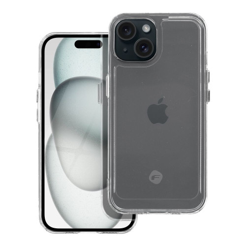 FORCELL F-PROTECT priehľadné puzdro pre IPHONE 15 transparentné