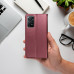 Inteligentné puzdro na knihy Magneto pre REALME NOTE 50 burgundy