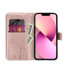 MEZZO Book puzdro pre SAMSUNG A55 5G tree rose gold