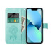 MEZZO Book puzdro pre XIAOMI Redmi 12 4G / 12 5G dreamcatcher green