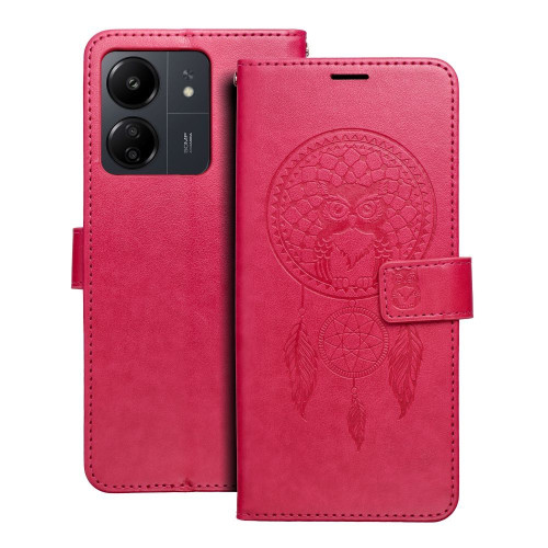 MEZZO Book puzdro pre XIAOMI Redmi 13C / POCO C65 dreamcatcher magenta