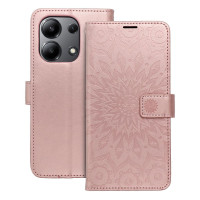 MEZZO Book puzdro pre XIAOMI Redmi NOTE 13 4G mandala rose gold