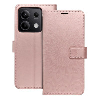 MEZZO Book puzdro pre XIAOMI Redmi NOTE 13 5G mandala rose gold