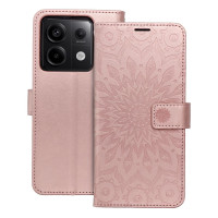 MEZZO Book puzdro pre XIAOMI Redmi NOTE 13 PRO 5G mandala rose gold