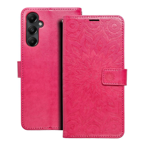 MEZZO Puzdro na knihy pre SAMSUNG A05s mandala magenta