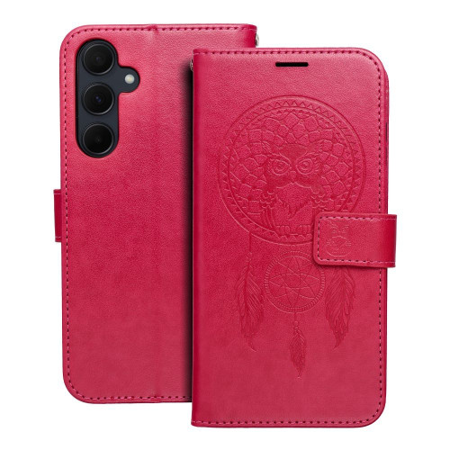 MEZZO Puzdro na knihy pre SAMSUNG A35 5G dreamcatcher magenta