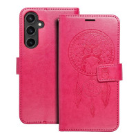 MEZZO Puzdro na knihy pre SAMSUNG S23 FE dreamcatcher magenta