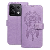 MEZZO Puzdro typu kniha pre XIAOMI Redmi NOTE 13 5G dreamcatcher fialové