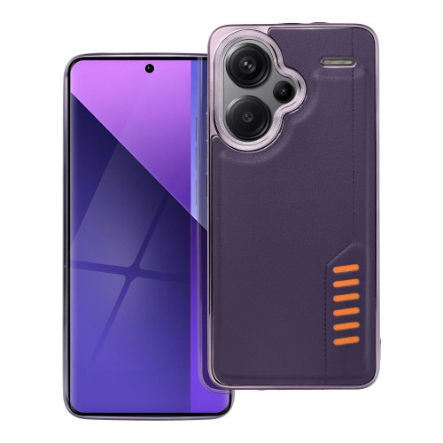 MILANO Puzdro pre XIAOMI Redmi NOTE 13 PRO Plus 5G tmavo fialové