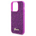 Originálne puzdro GUESS GUHCP14LPMSDGSF pre iPhone 14 Pro (Disco Script Metal / fuschia)