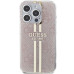 Originálne puzdro GUESS GUHCP14XH4PSEGP pre iPhone 14 Pro Max (4G Gold Stripe / pink)