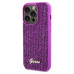 Originálne puzdro GUESS GUHCP14XPMSDGSF pre iPhone 14 Pro Max (Disco Script Metal / fuschia)