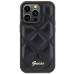 Originálne puzdro GUESS GUHCP15LPSQSQSK pre iPhone 15 Pro (Quilted Metal Logo / black)