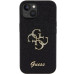 Originálne puzdro GUESS GUHCP15MHG4SGK pre iPhone 15 PLUS (Fixed Glitter Big 4G / black)