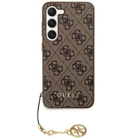 Originálne puzdro GUESS GUHCS24LGF4GBR pre Samsung S24 Ultra (4G Charm / brown)