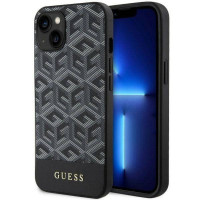 Originálne puzdro GUESS GUHMP14SHGCFSEK pre iPhone 14 (MAG GCUBE / brown)