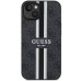 Originálne puzdro GUESS GUHMP14SP4RPSK pre iPhone 14 (kompatibilné s Magsafe 4G Printed Stripes / black)