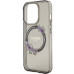 Originálne puzdro GUESS GUHMP15LHFWFCK pre iPhone 15 Pro (kompatibilné s Magsafe / Flowers Wreath / black)