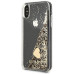 Originálne puzdro GUESS GUOHCPXGLHFLGO pre iPhone X / Xs (Charms 2 Liquid Glitter / gold)