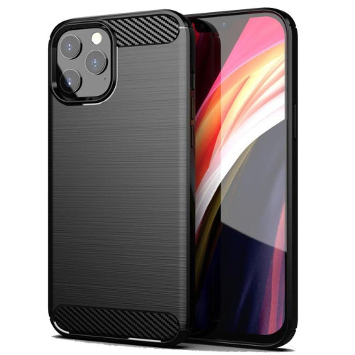 Puzdro CARBON pre IPHONE 11 Pro čierne